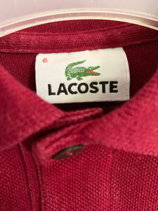 Pikétröja, Lacoste, Stl 6
