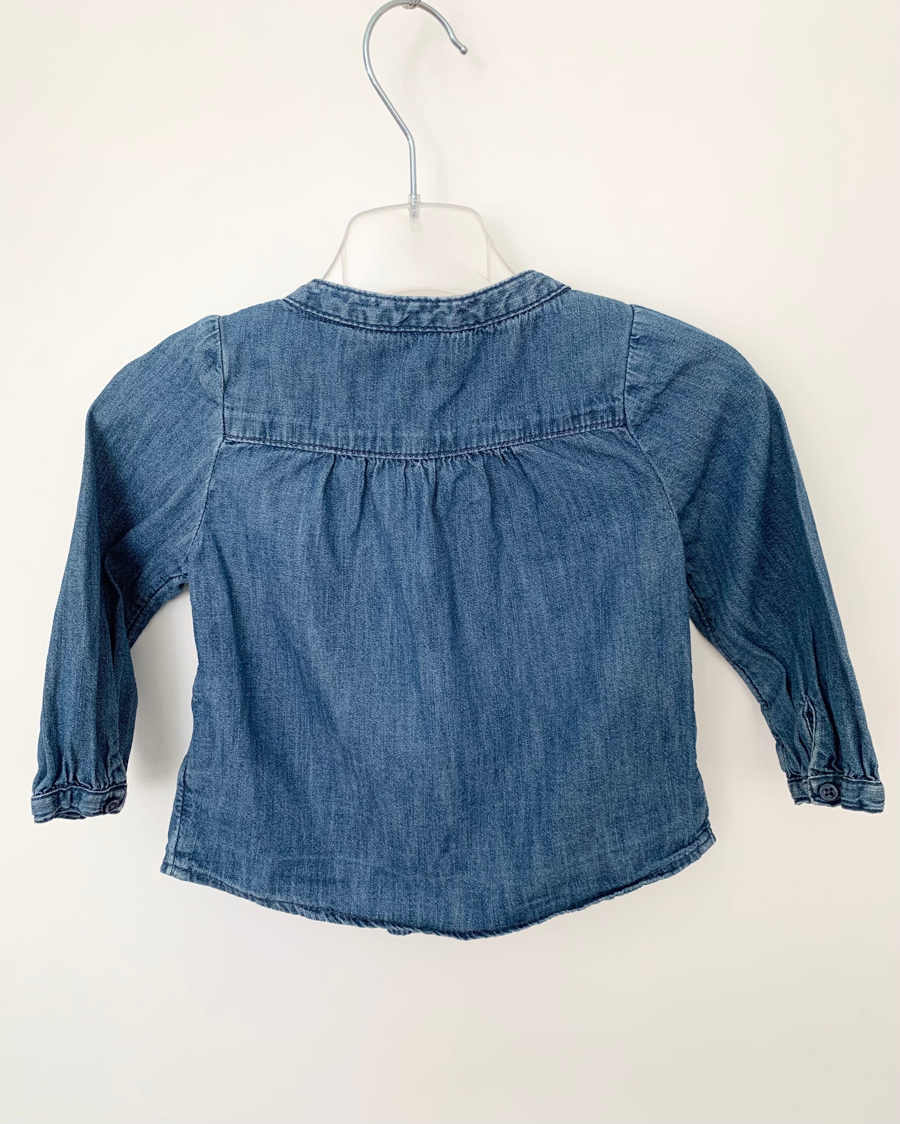 Jeansskjorta, Stl 18-24M