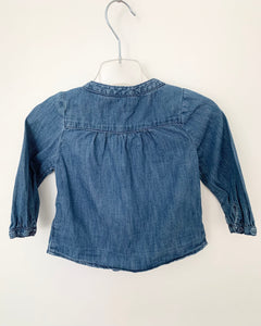 Jeansskjorta, Stl 18-24M
