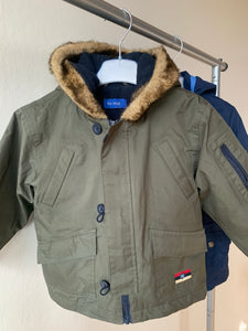 Militärgrön jacka, stl 98