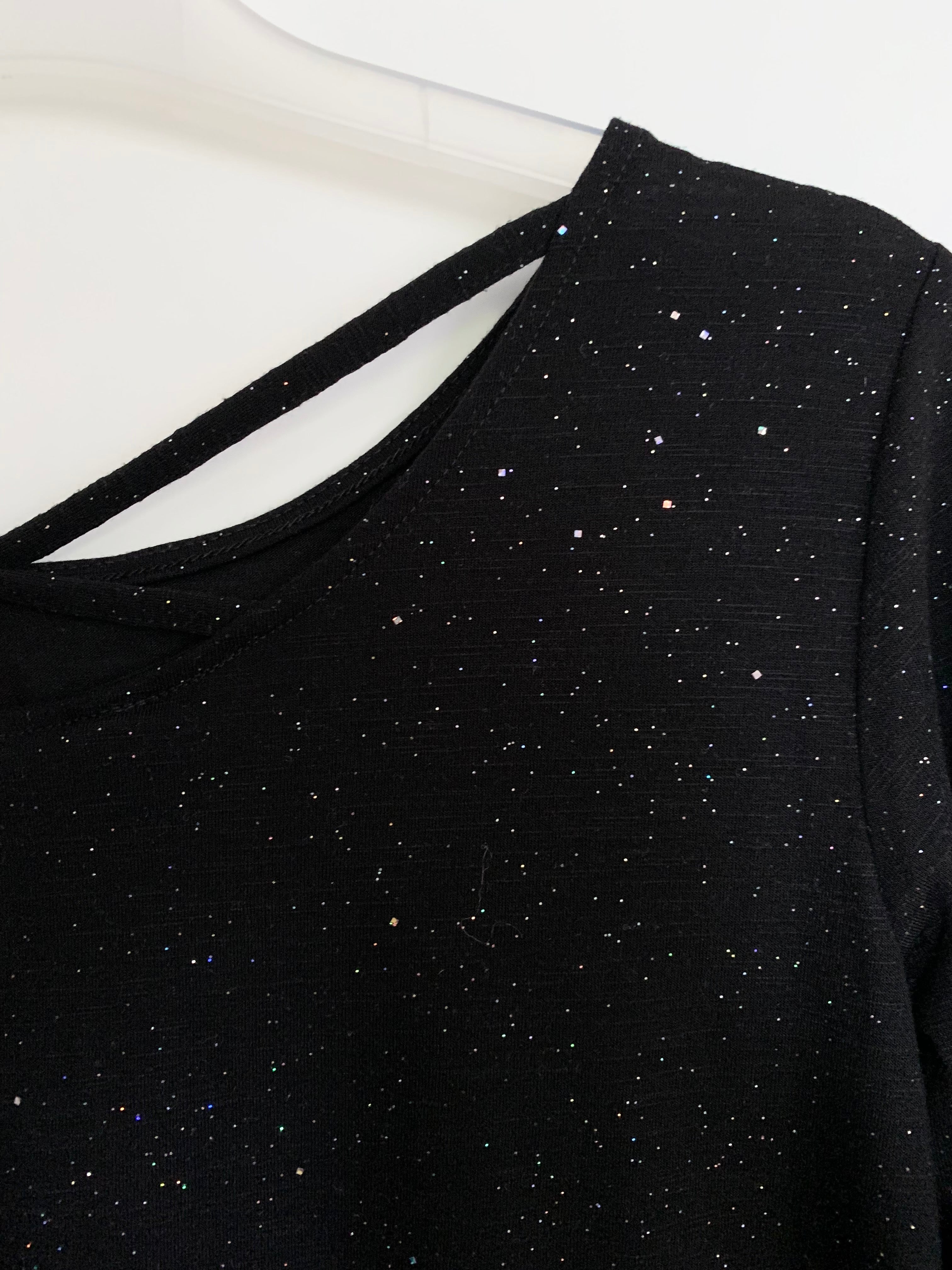 Top m glitter, Stl. 146/152