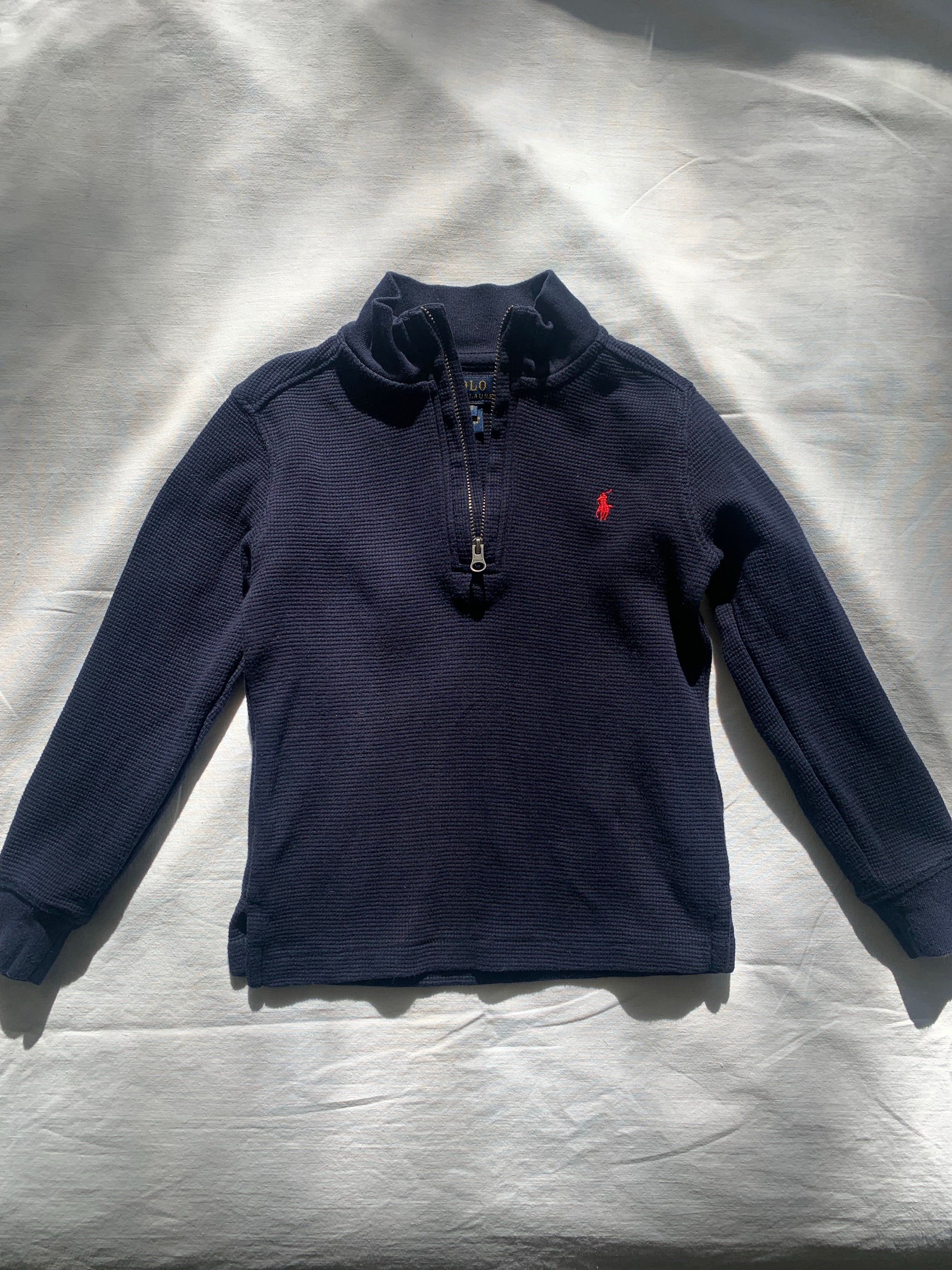 Mörkblå tröja, Polo Ralph Lauren, stl 4Y