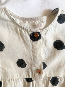 Blus med knappar, Zara, stl 86