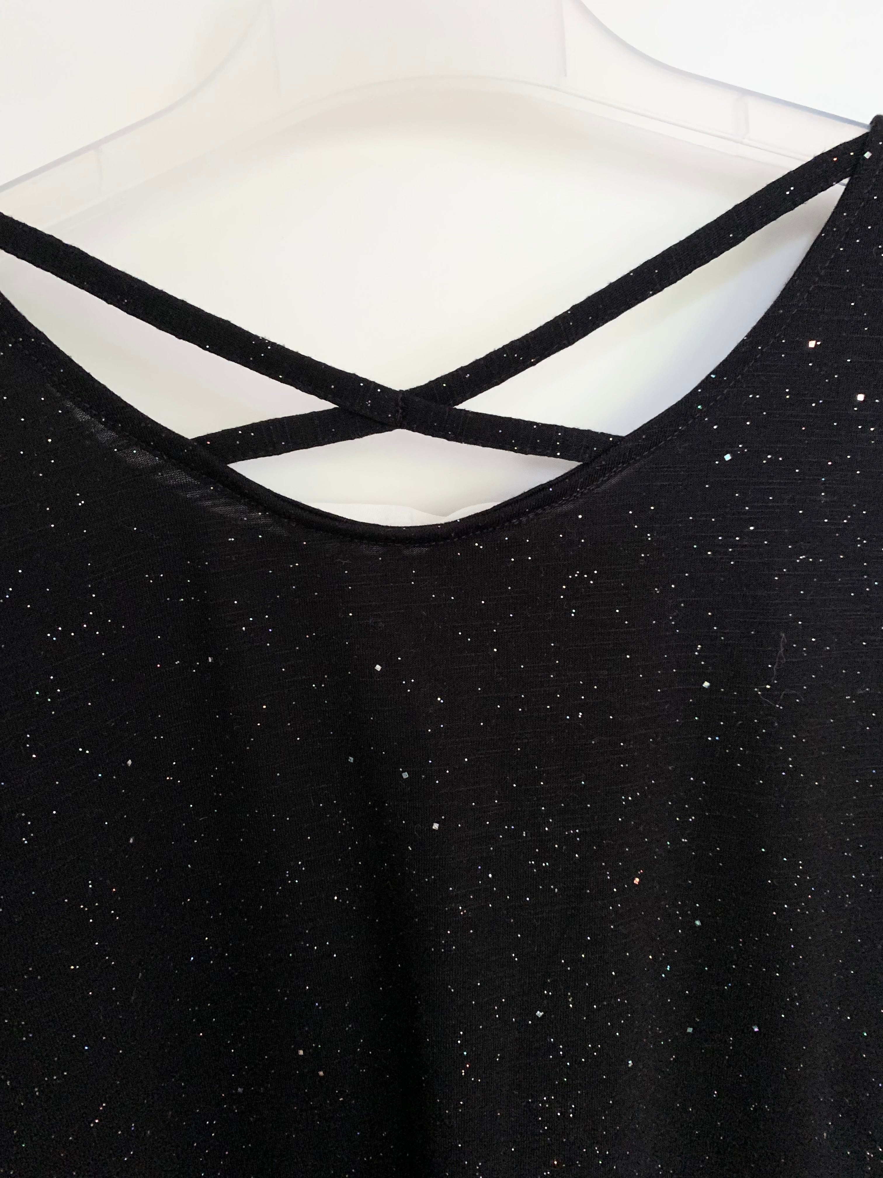 Top m glitter, Stl. 146/152