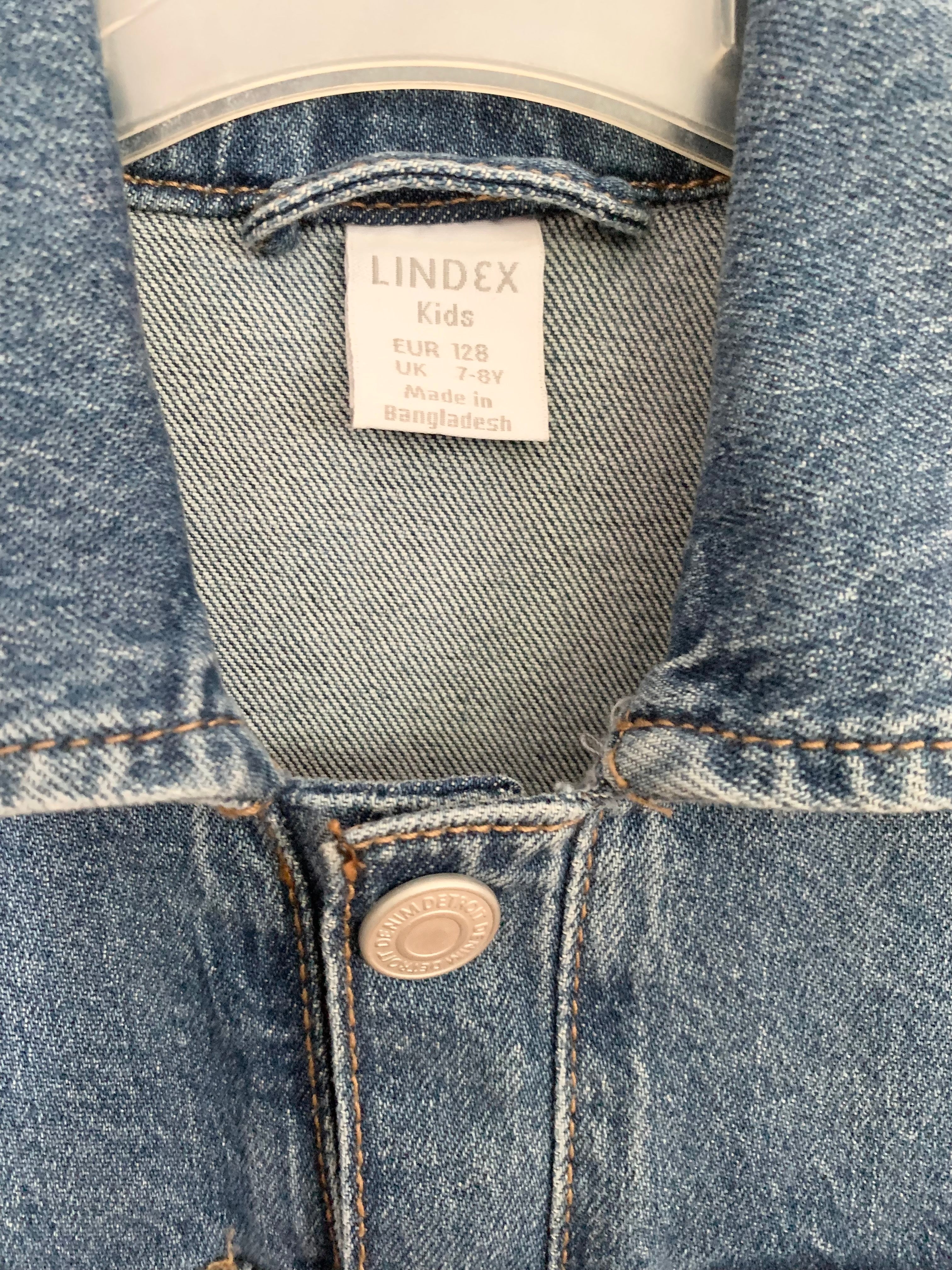 Jumpsuit i denim, Lindex, stl 128