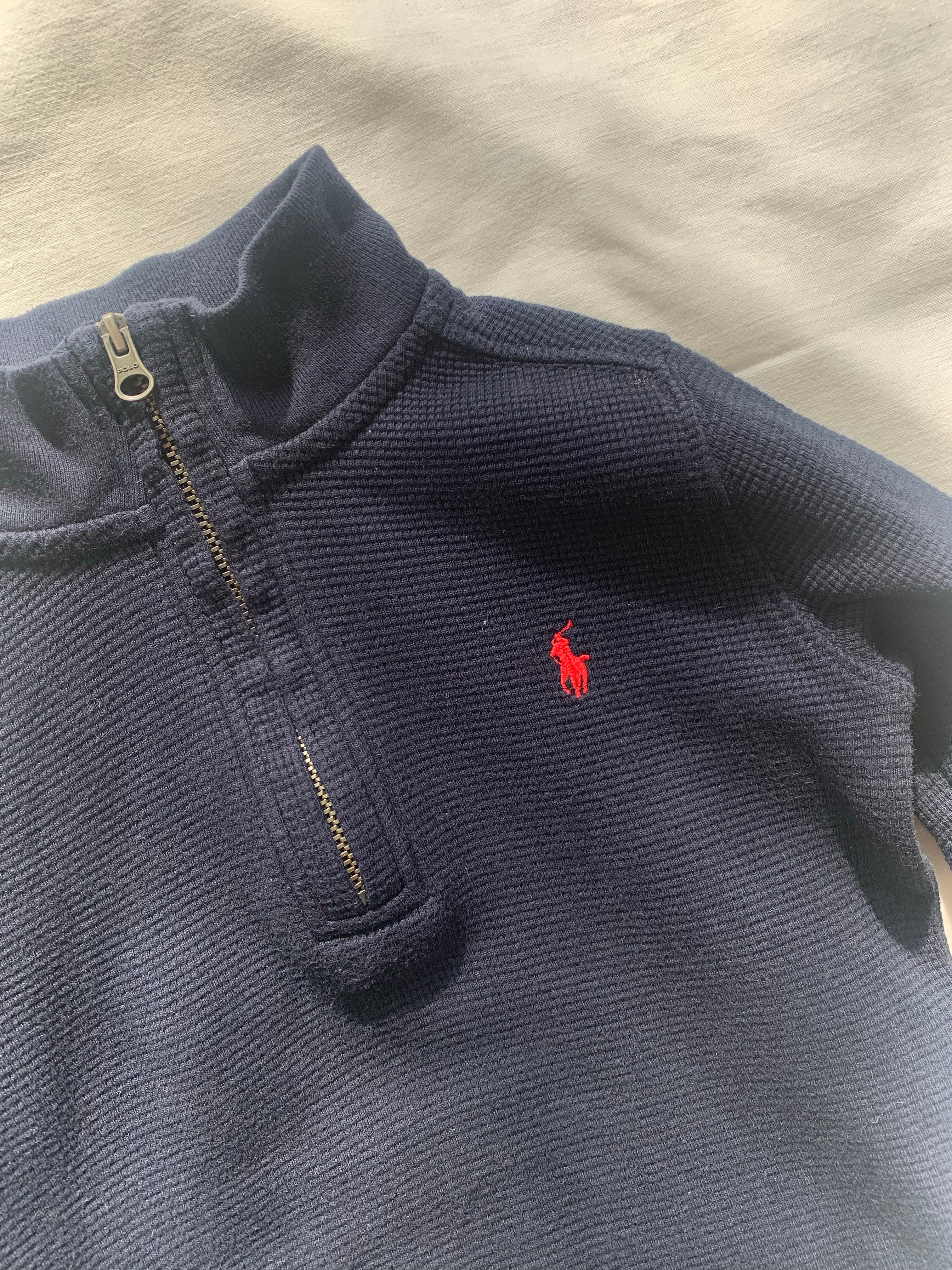 Mörkblå tröja, Polo Ralph Lauren, stl 4Y
