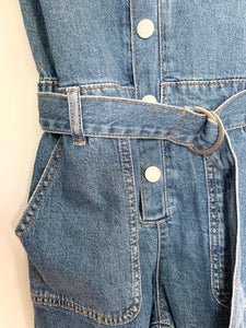 Jumpsuit i denim, Lindex, stl 128