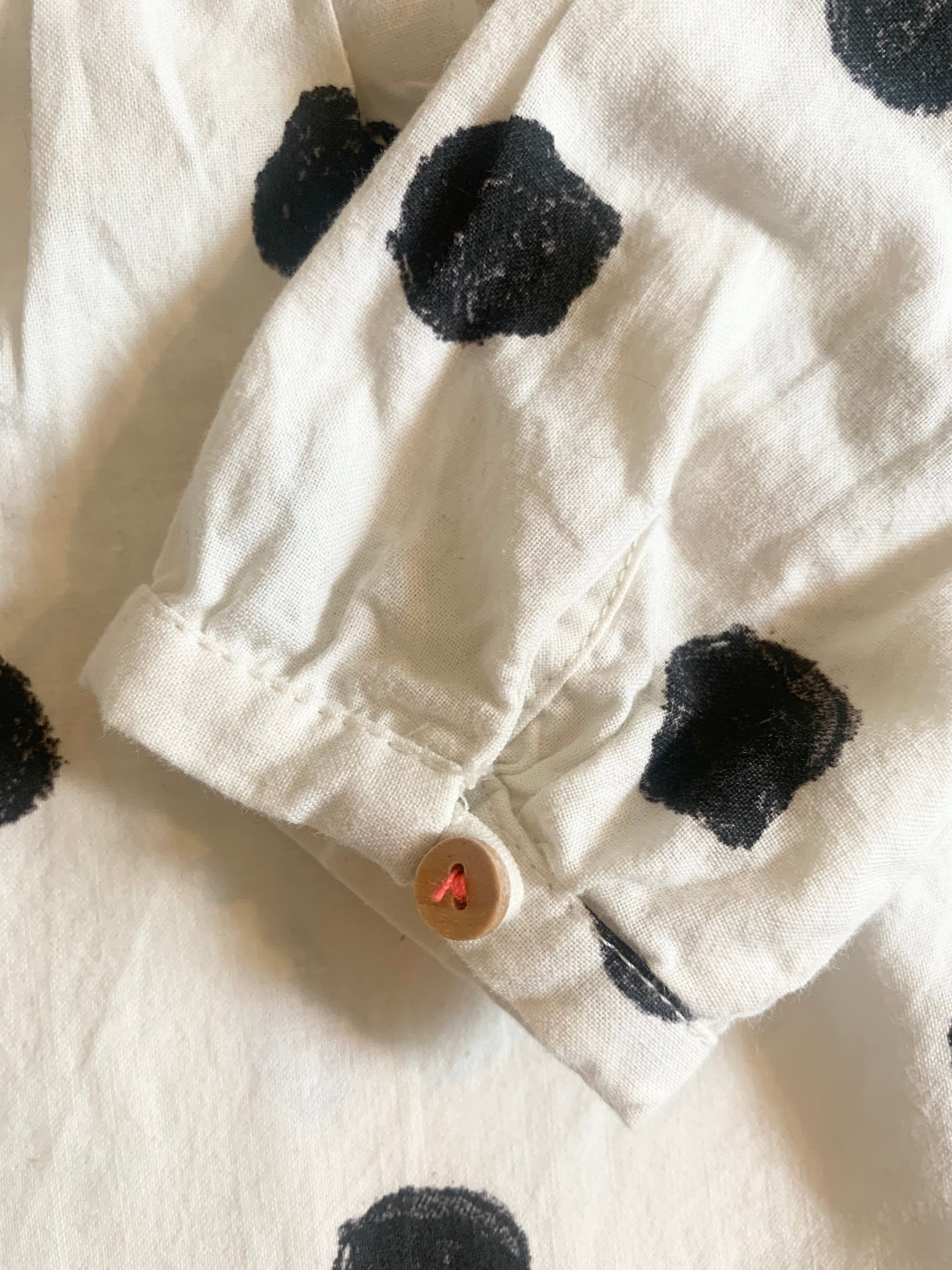 Blus med knappar, Zara, stl 86