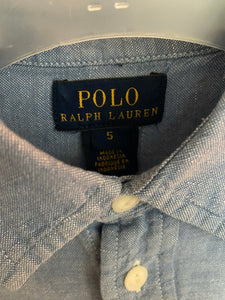Linneskjorta, Polo Ralph Lauren, Stl 5